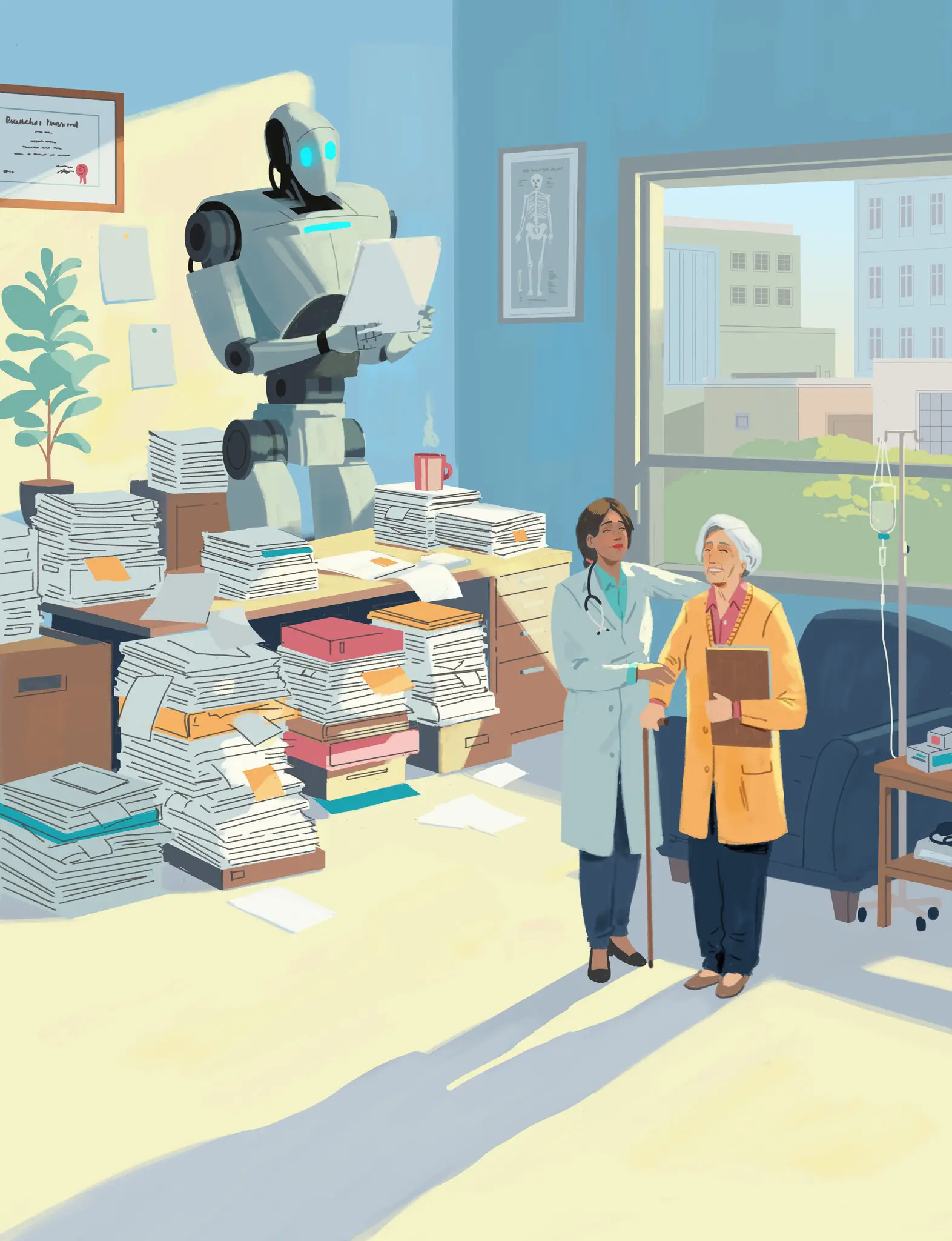 A.I. Is Making Doctors Answer a Question: What Are They Really Good For?